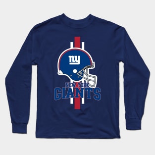 New York Giants Football - Helmet Long Sleeve T-Shirt